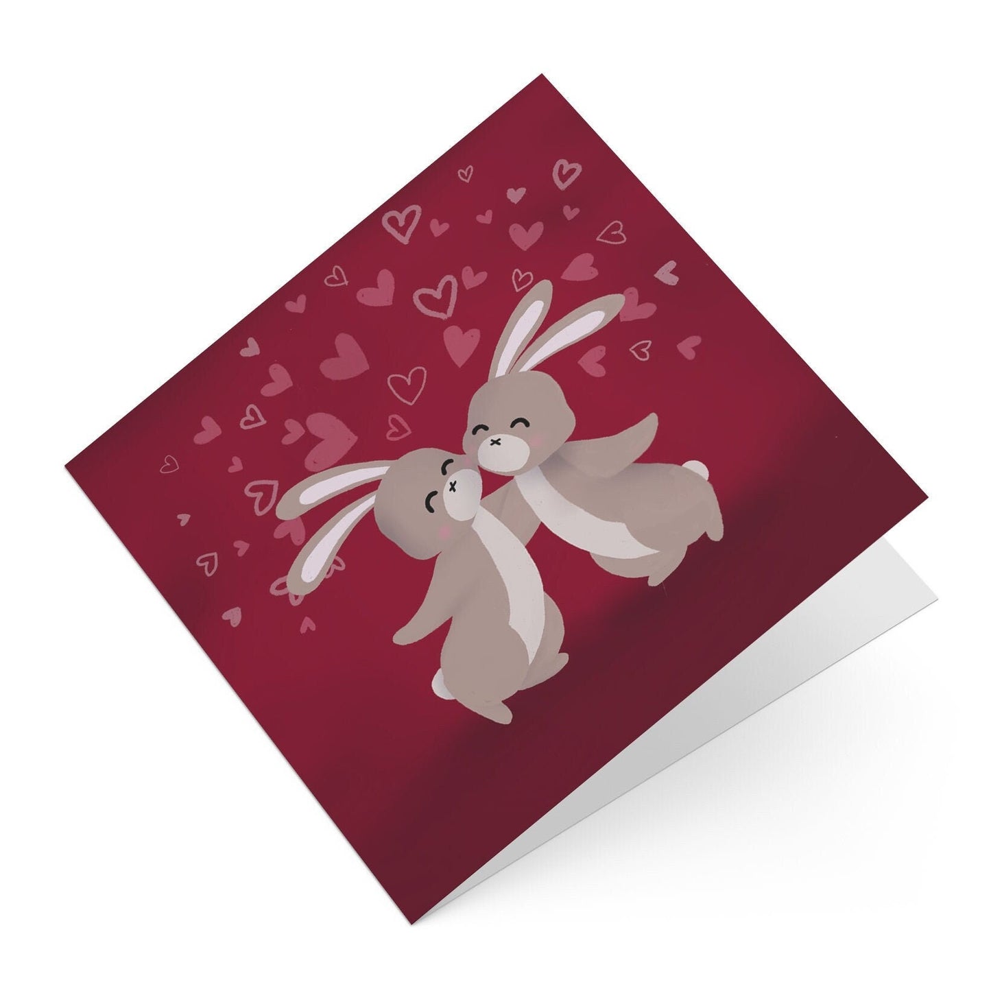 Valentines/Galentines Day Card - Bunny Love - Greeting Card, Greeting Cards/Postcards, Greeting & Note Cards