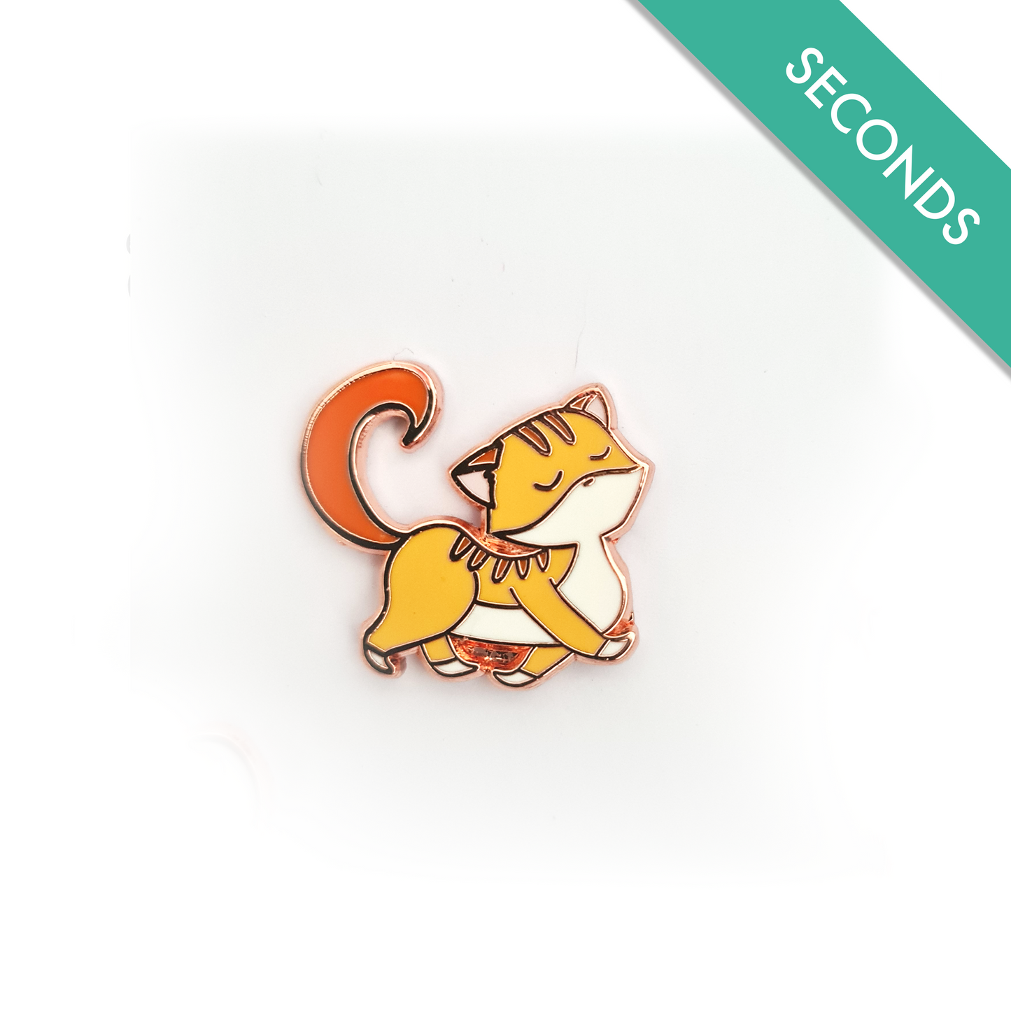 Sassy Cat Pin - Seconds