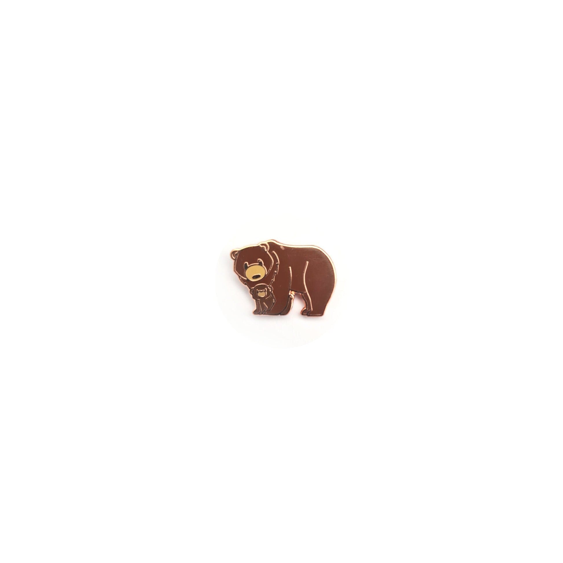 Mama Bear and Baby Bear - Small Enamel Pin, Mother’s Day Gift, Pins, Brooches & Lapel Pins