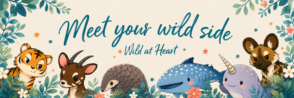Wild at Heart endangered animal illustrations inspired by the 16 MBTI personality types