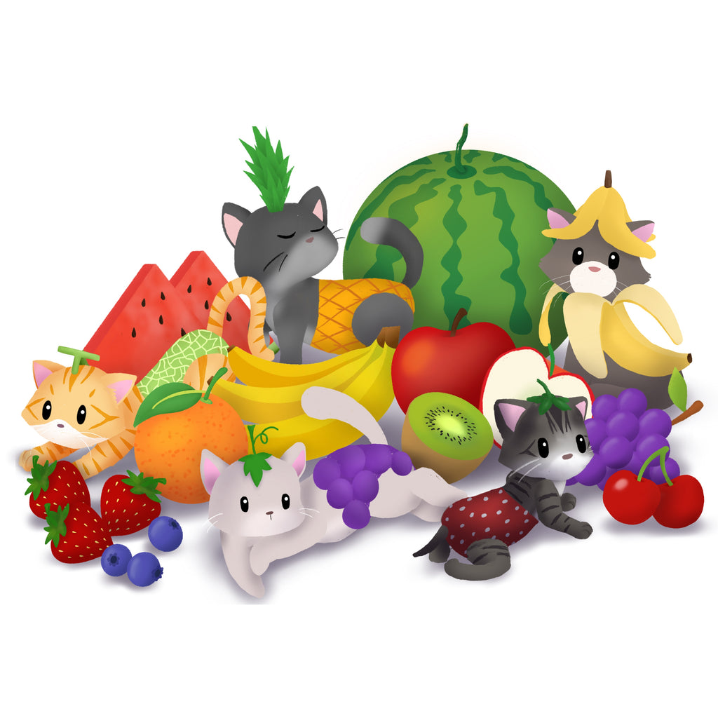 Fruit Salad Kitties