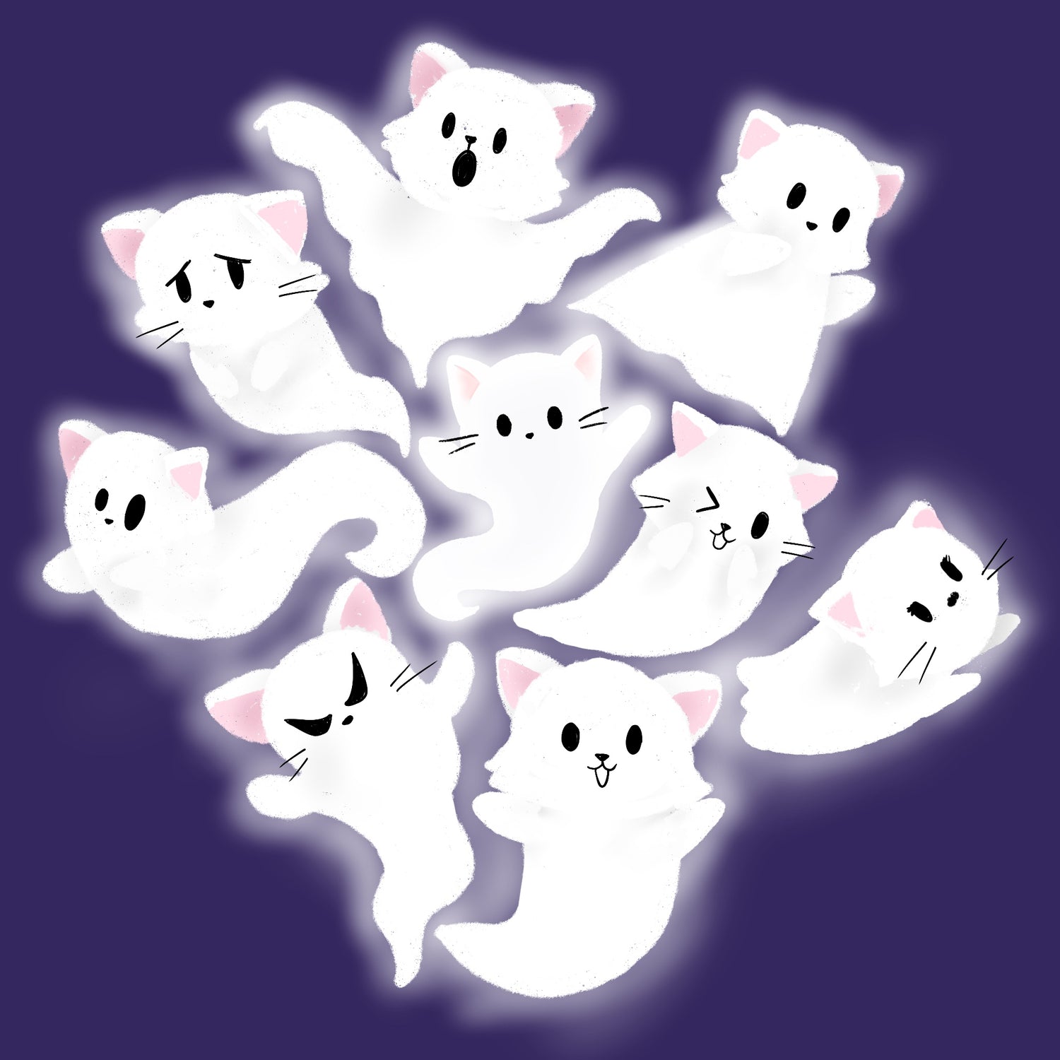 Ghost Kitties