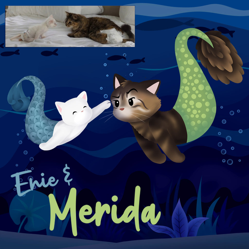 Purrmaid Merida