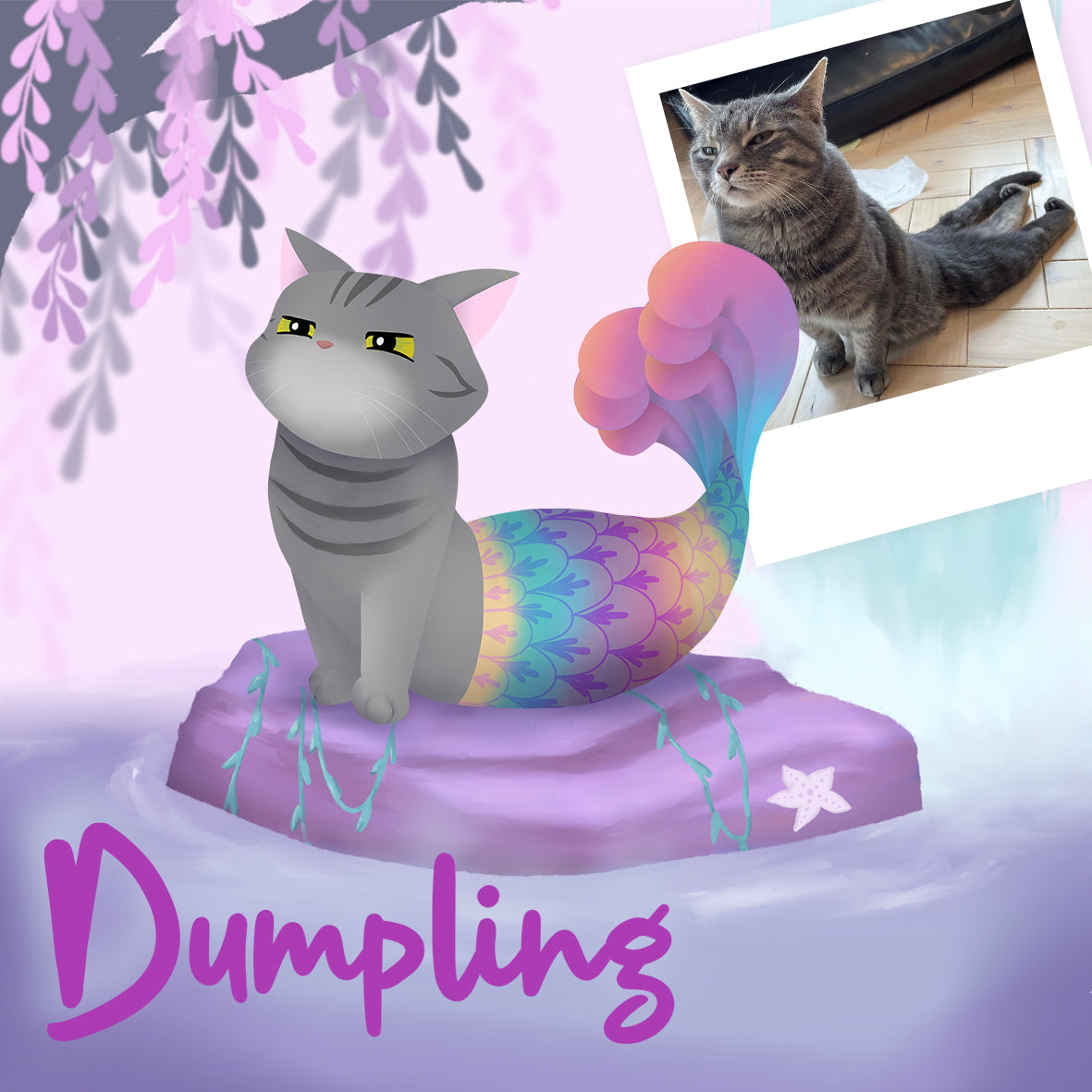 Purrmaid Dumpling