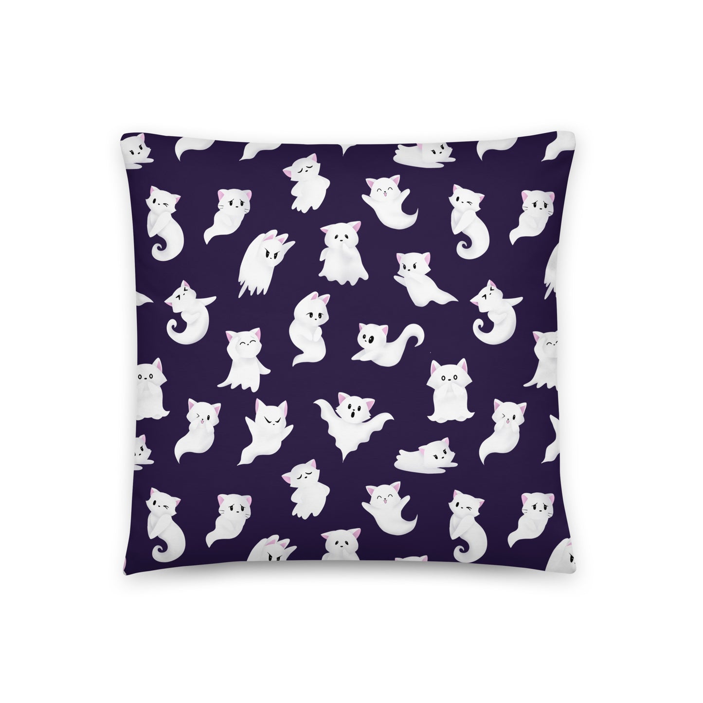 Ghost Kitties Pillow