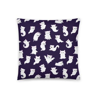 Ghost Kitties Pillow