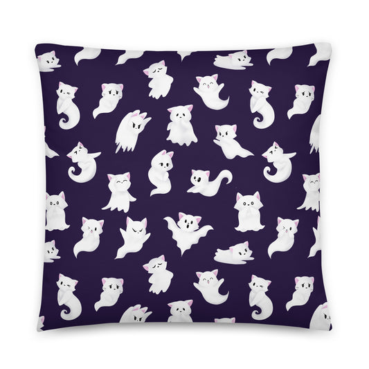Ghost Kitties Pillow