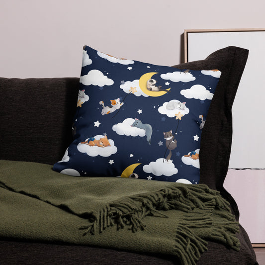 Sleeping Kitties Pillow Case