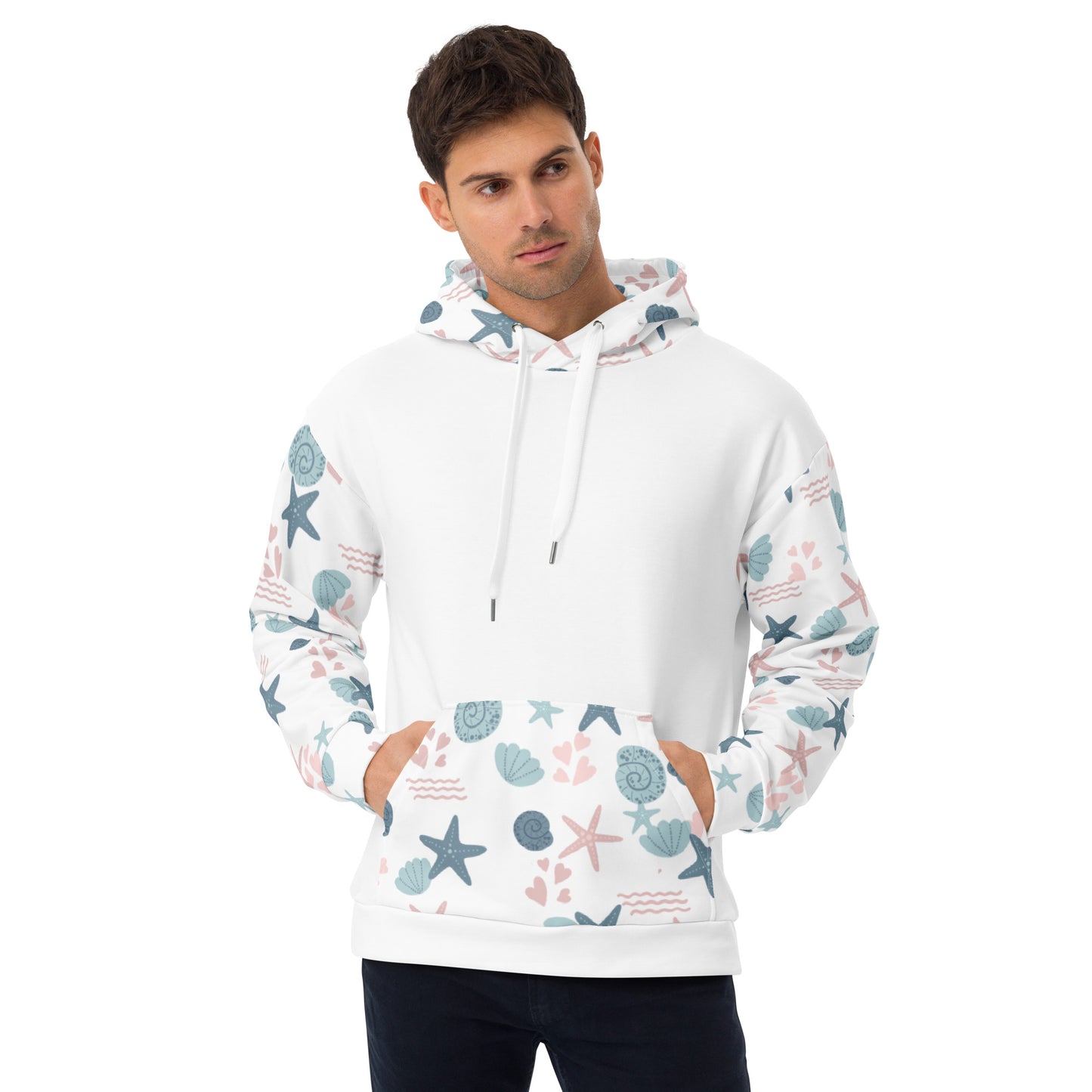 Purrmaid Paisley Unisex All-Over Hoodie