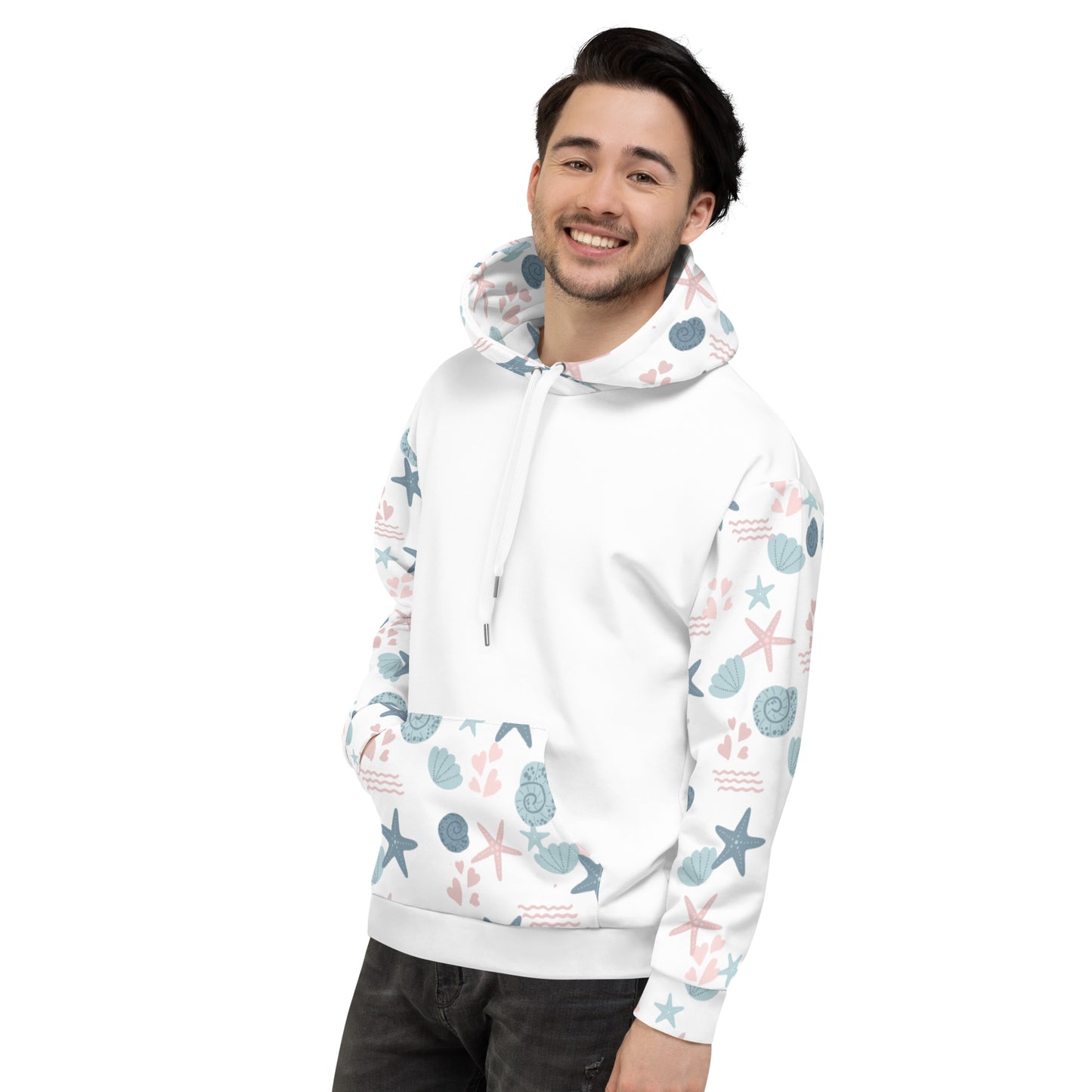 Purrmaid Paisley Unisex All-Over Hoodie