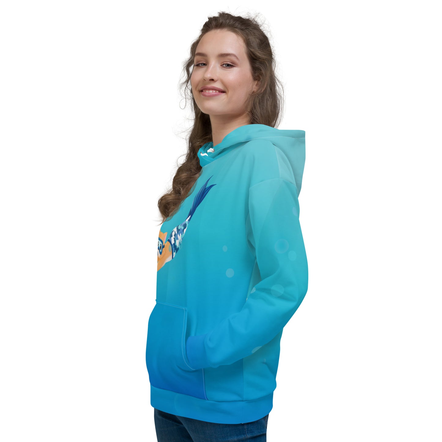 Purrman Reecie Unisex All-Over Hoodie