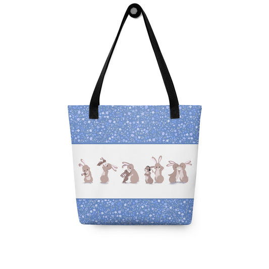 A Mother's Love Bunnies Tote Bag