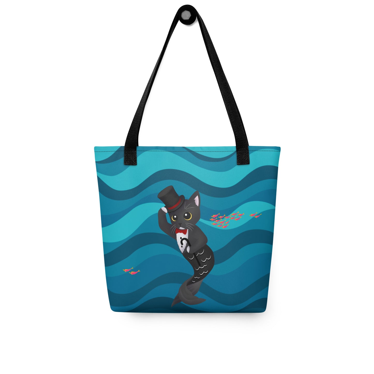 Purrman Dapper Dan Tote Bag