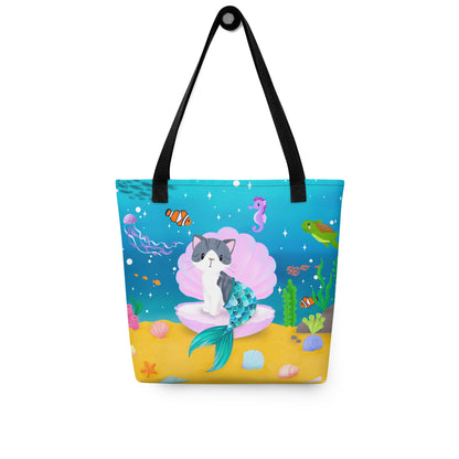 Purrmaid Tote Bag