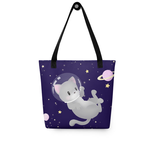 Space Kitty Tote Bag