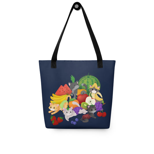 Fruit Salad Kitties Tote Bag