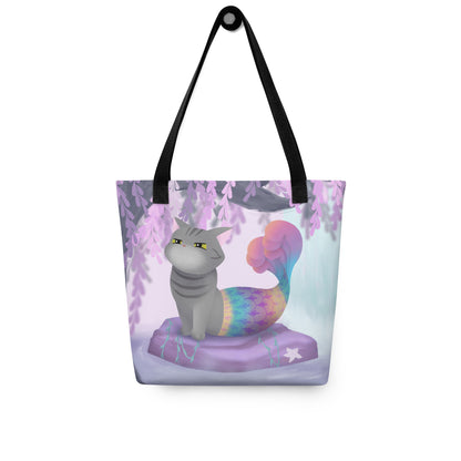 Purrmaid Dumpling Tote Bag