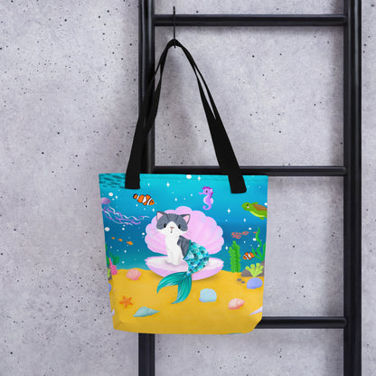 Purrmaid Tote Bag