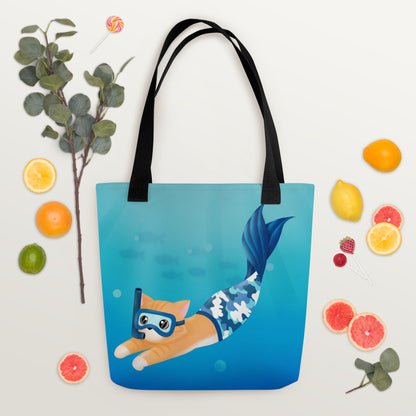 Purrman Reecie Tote Bag