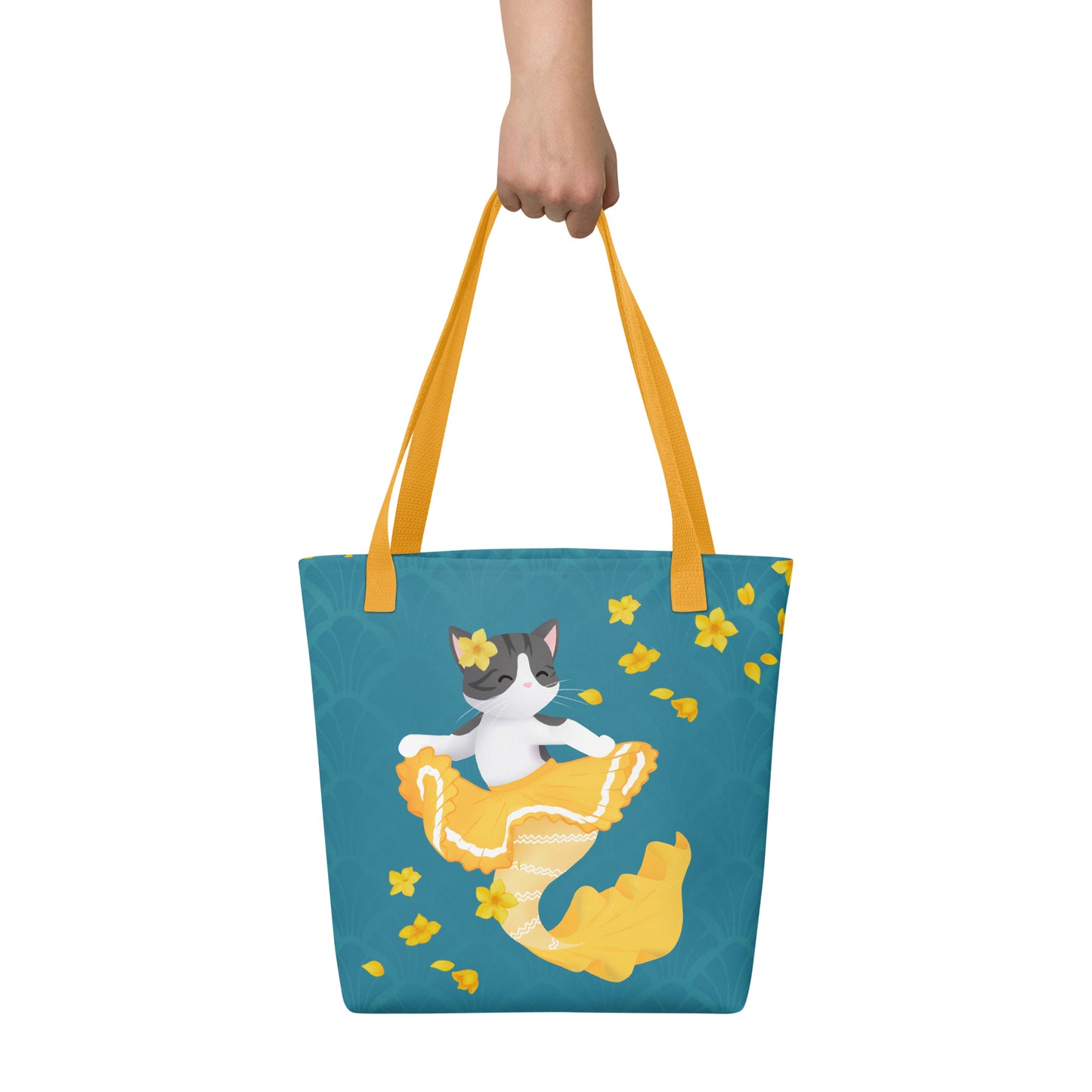 Purrmaid Scout Tote Bag