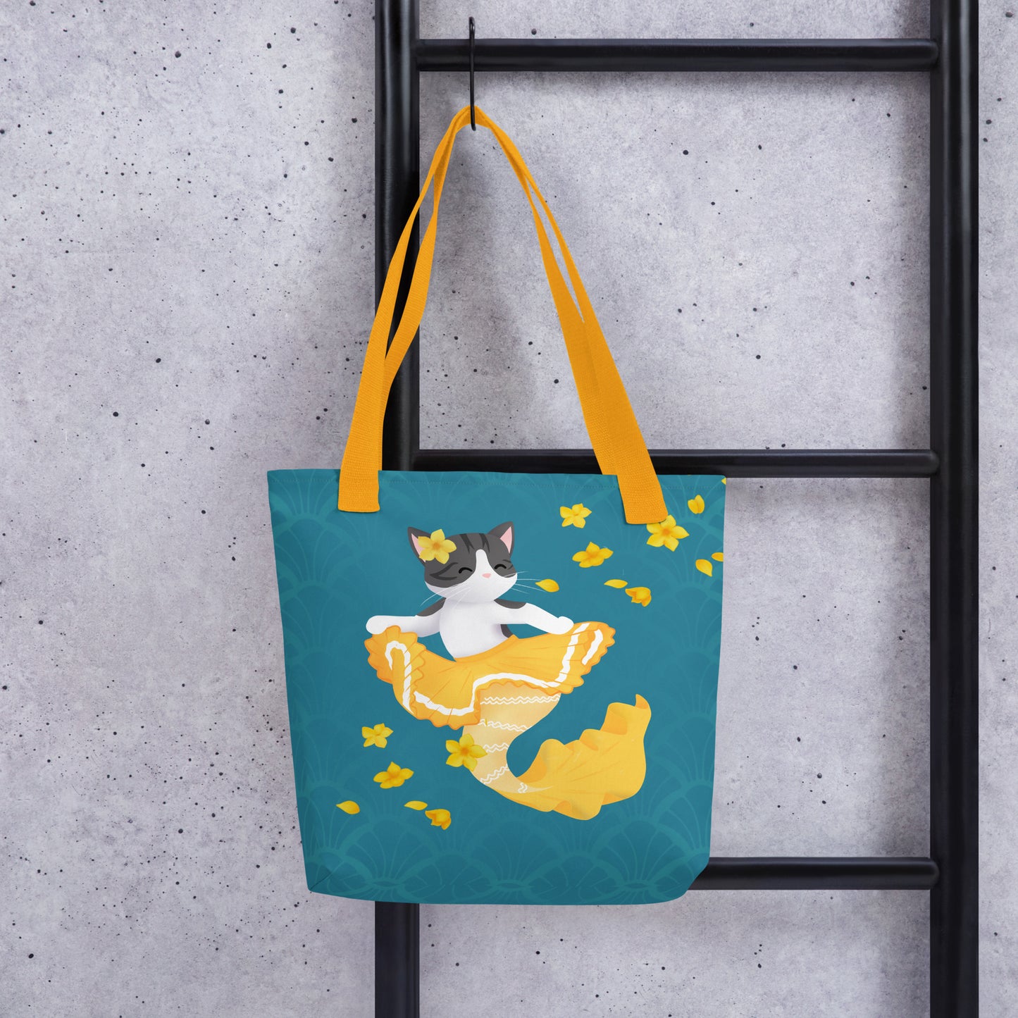 Purrmaid Scout Tote Bag