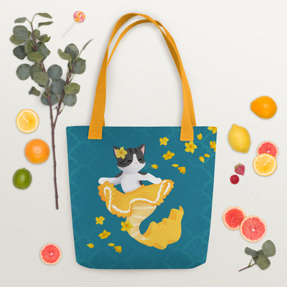 Purrmaid Scout Tote Bag