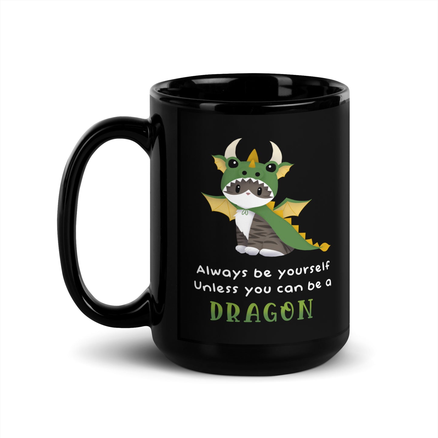 Jack the Dragon Kitty Mug