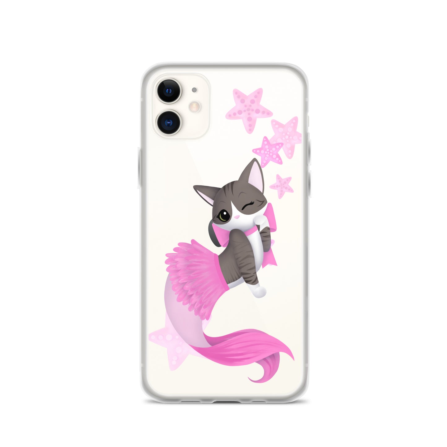 Purrmaid Aoife iPhone Clear Case