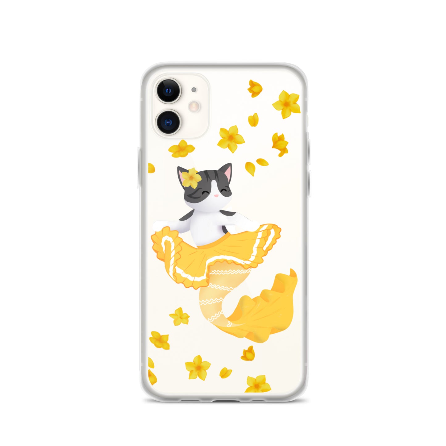 Purrmaid Scout iPhone Clear Case