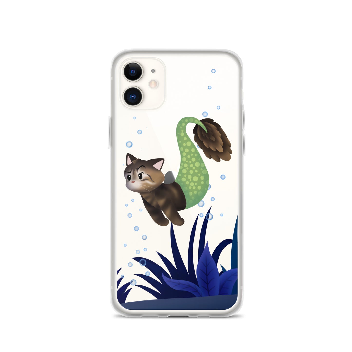 Purrmaid Merida iPhone Clear Case