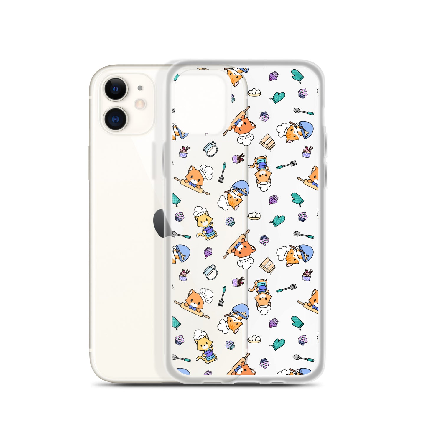 Chef Kitty iPhone Clear Case