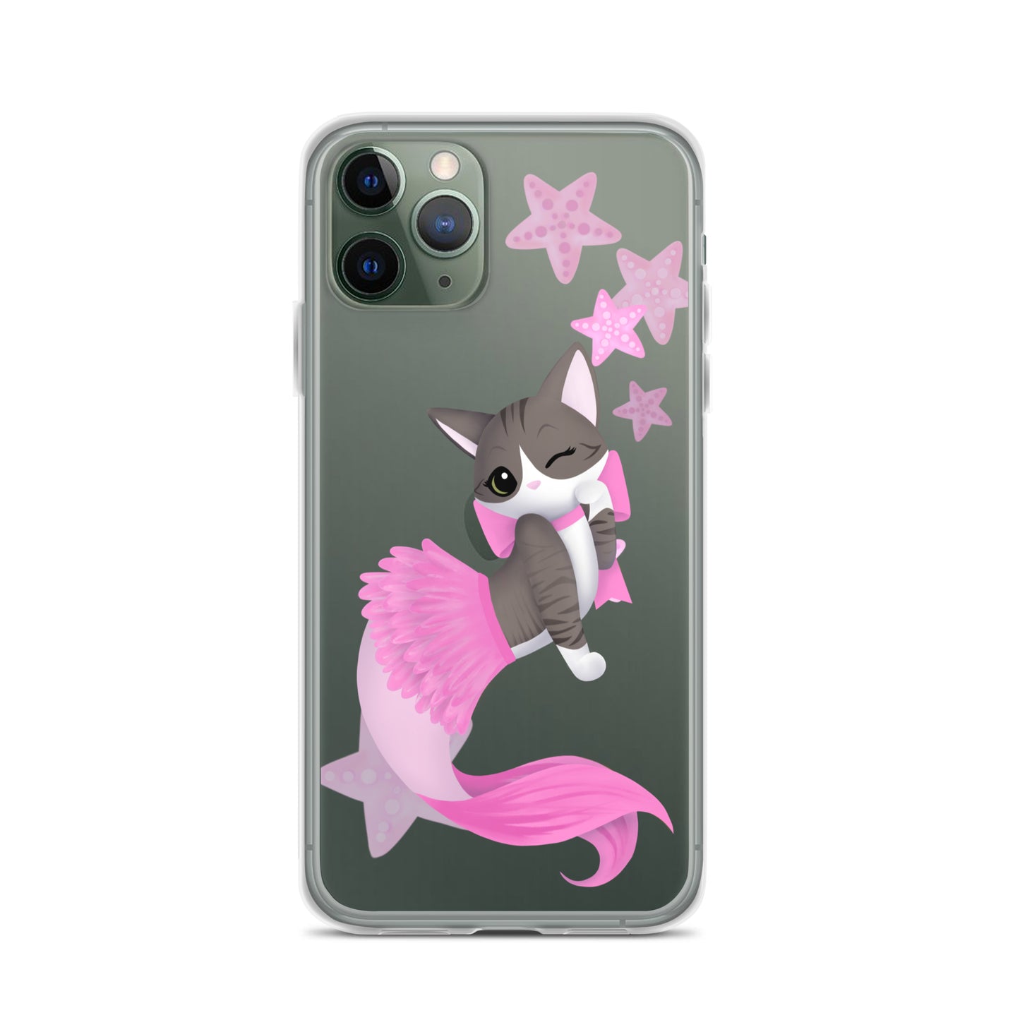 Purrmaid Aoife iPhone Clear Case