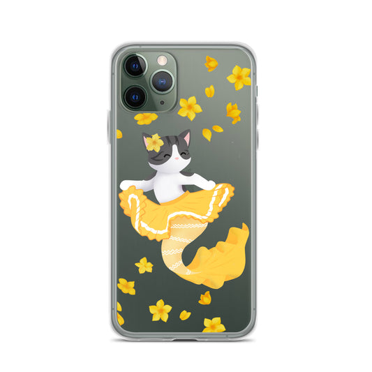 Purrmaid Scout iPhone Clear Case