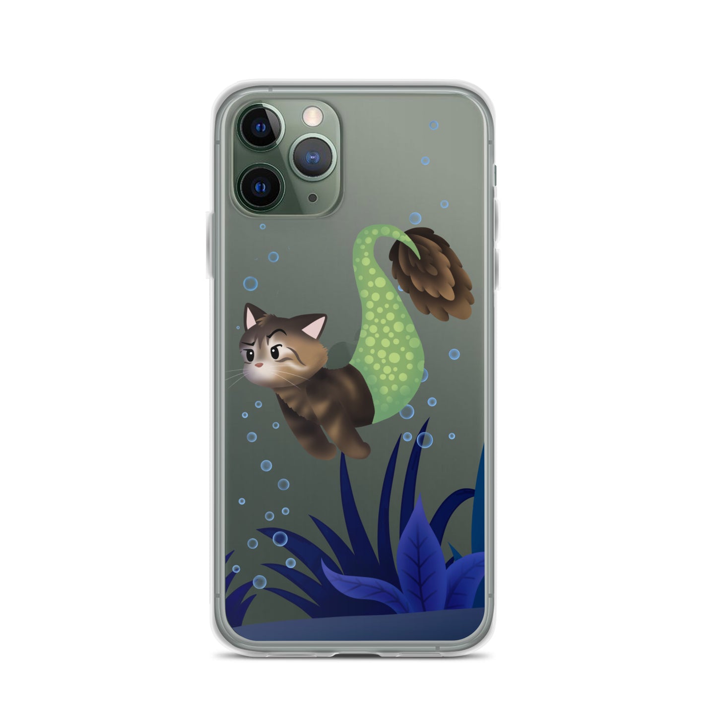 Purrmaid Merida iPhone Clear Case