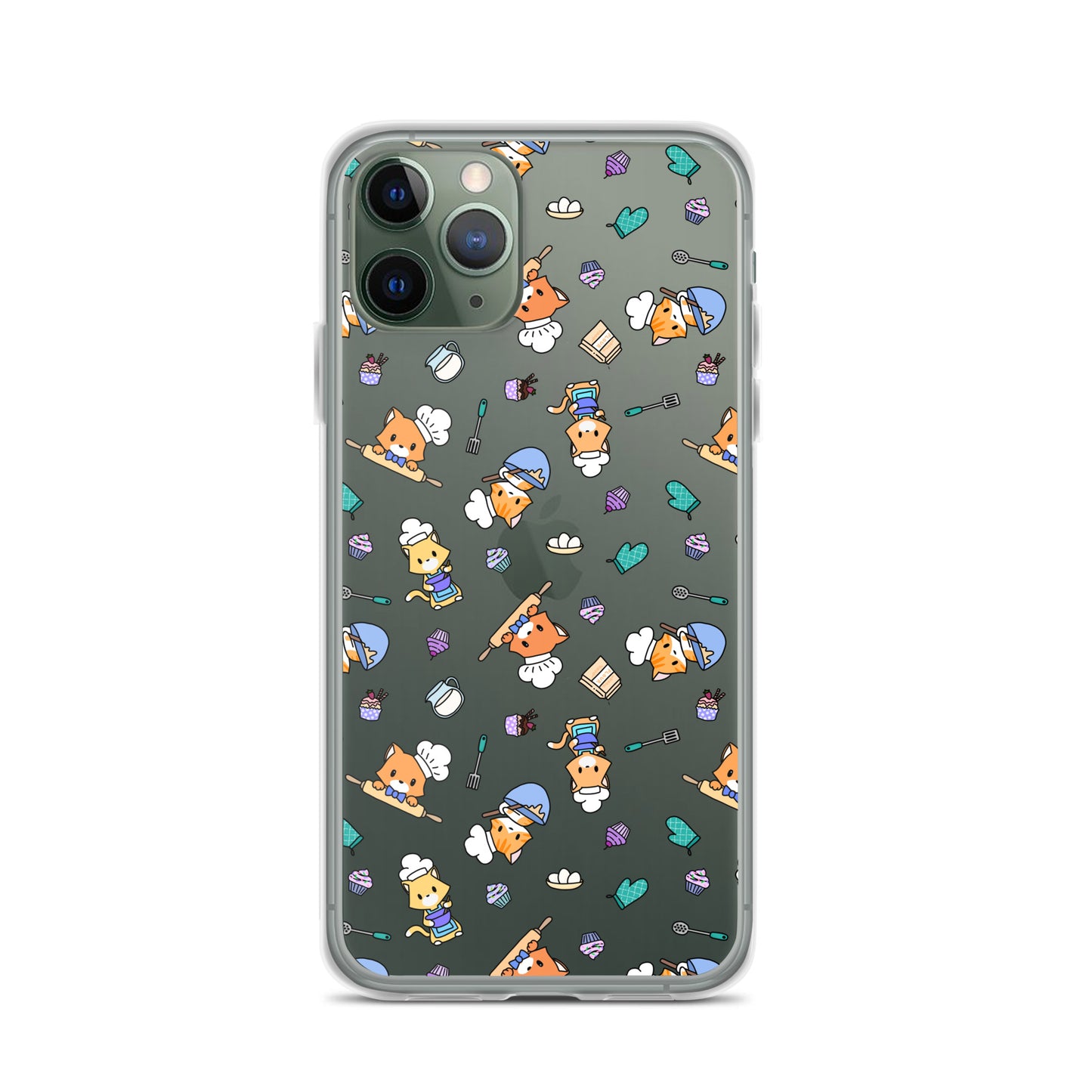 Chef Kitty iPhone Clear Case