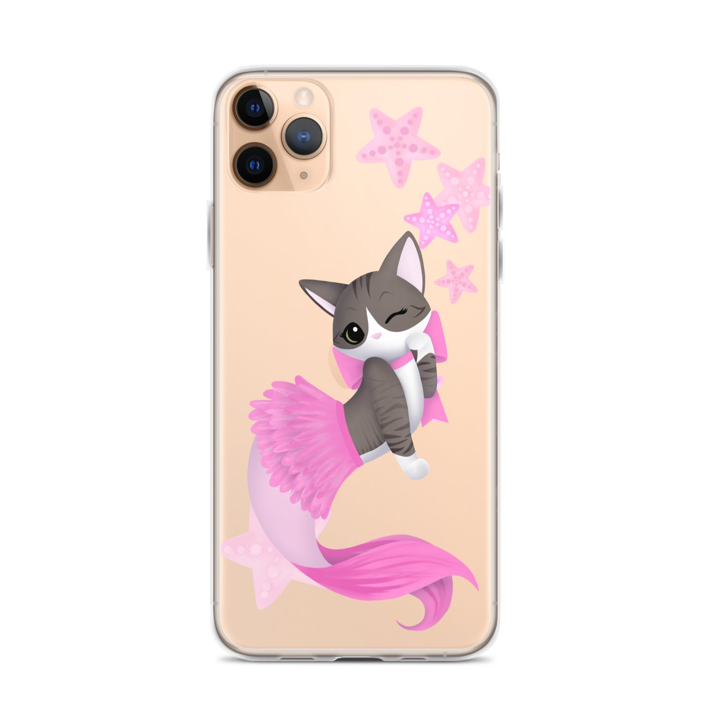 Purrmaid Aoife iPhone Clear Case