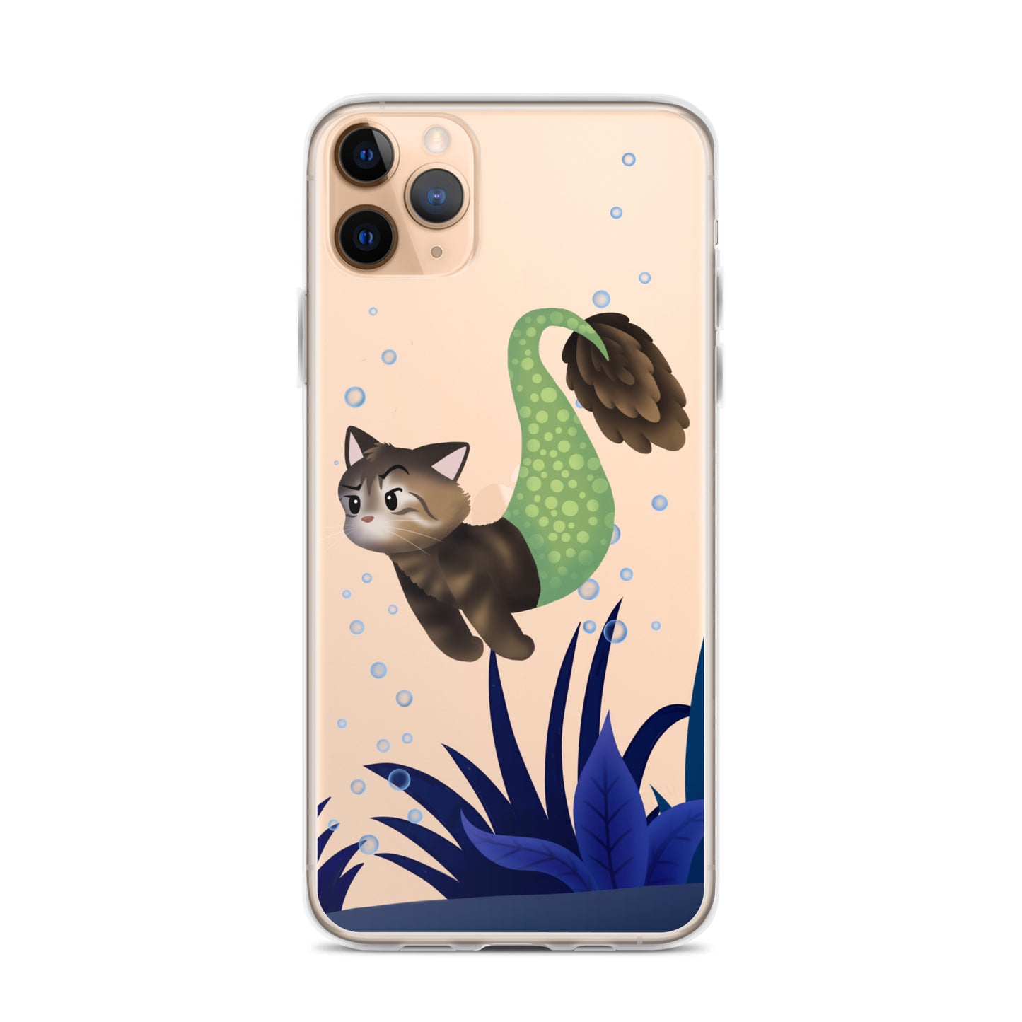 Purrmaid Merida iPhone Clear Case