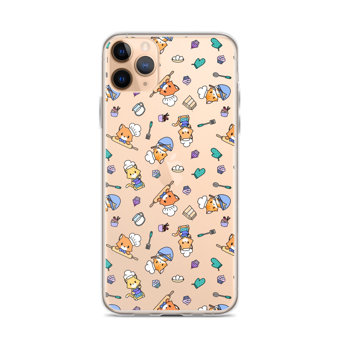 Chef Kitty iPhone Clear Case