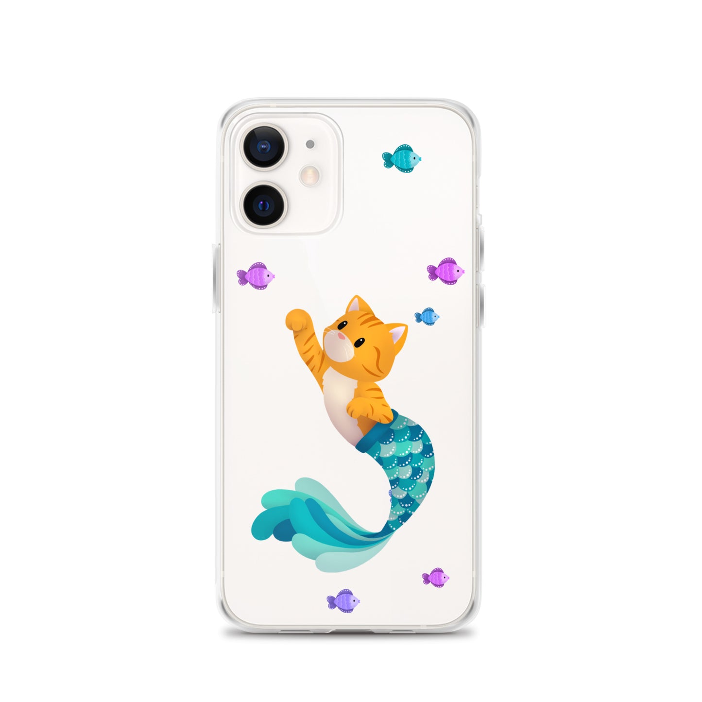 Purrman Jude iPhone Clear Case