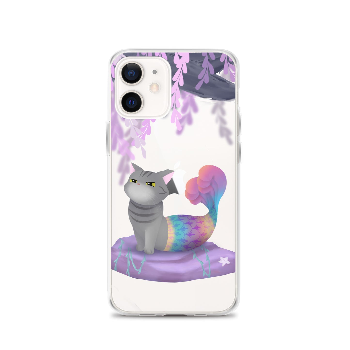 Purrmaid Dumpling iPhone Clear Case