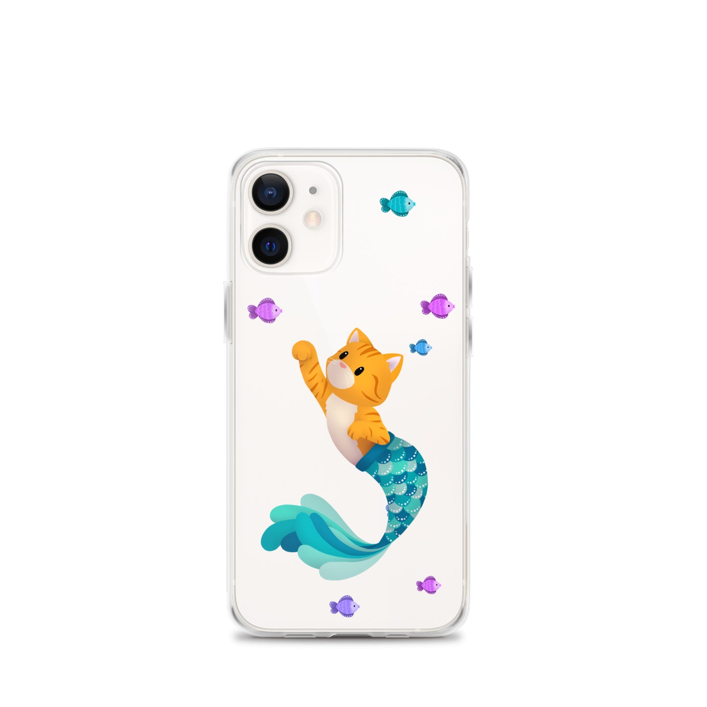 Purrman Jude iPhone Clear Case