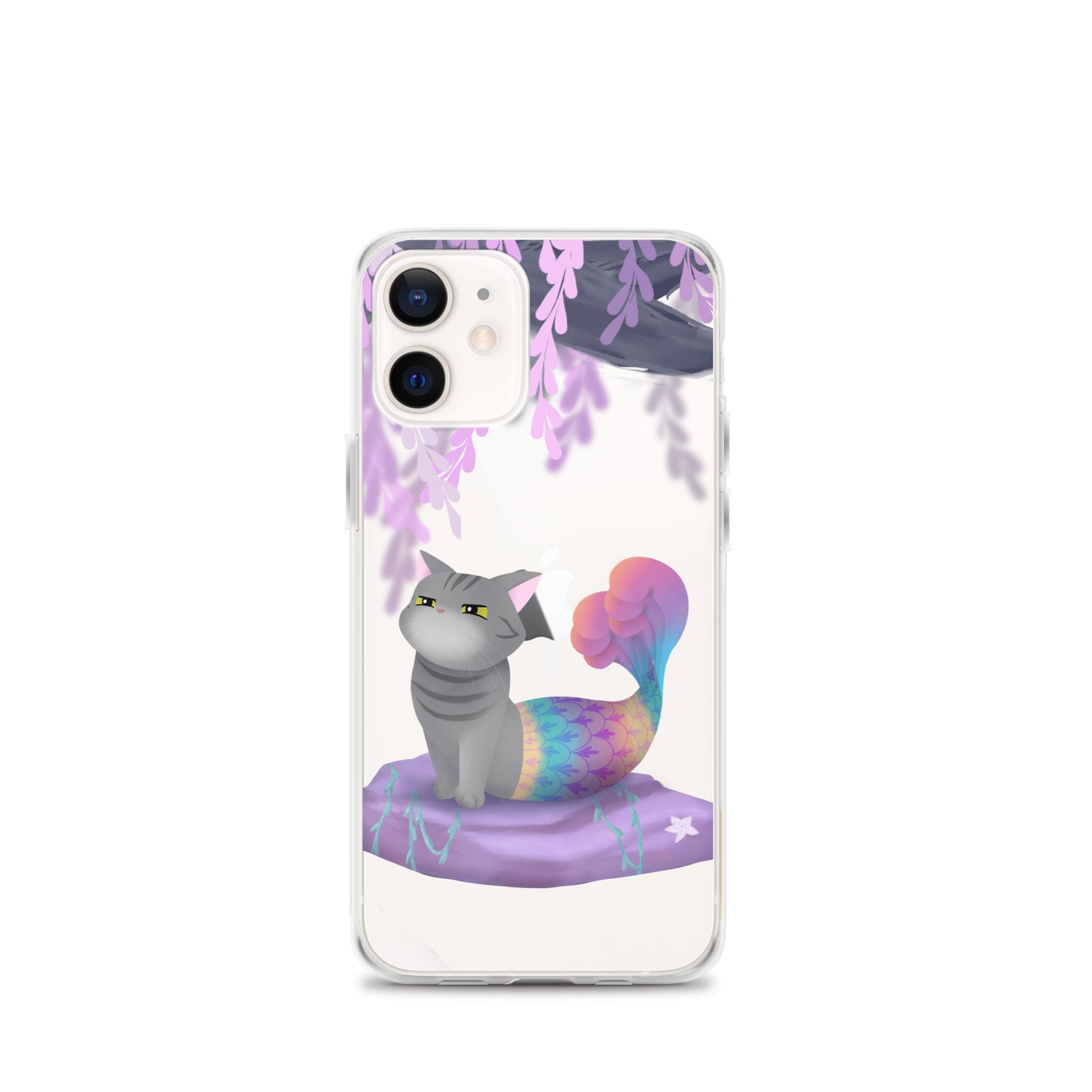 Purrmaid Dumpling iPhone Clear Case