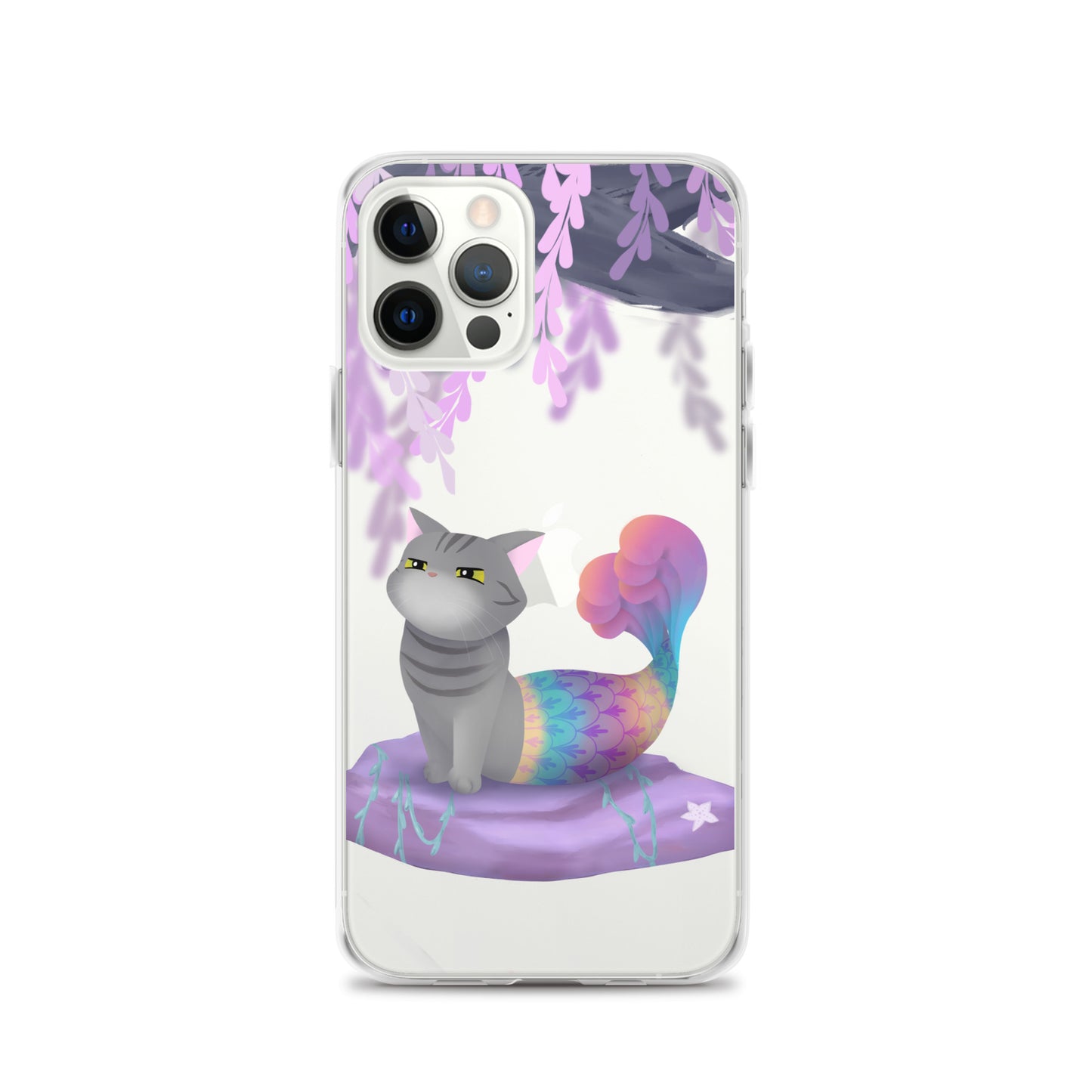 Purrmaid Dumpling iPhone Clear Case