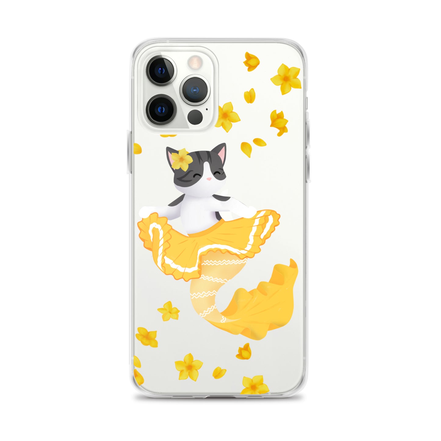 Purrmaid Scout iPhone Clear Case