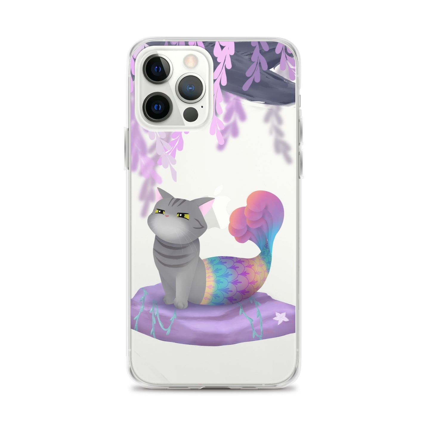 Purrmaid Dumpling iPhone Clear Case