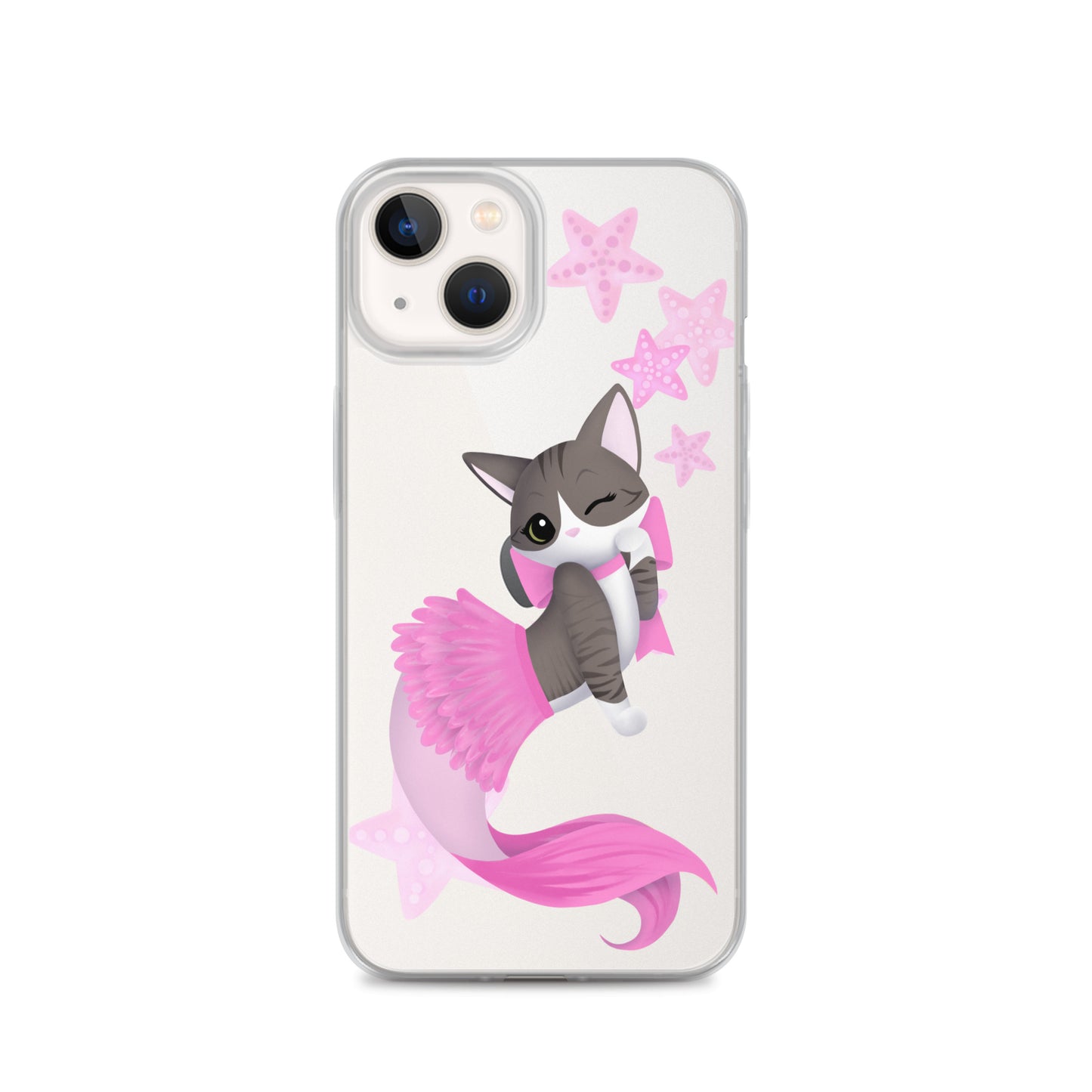 Purrmaid Aoife iPhone Clear Case