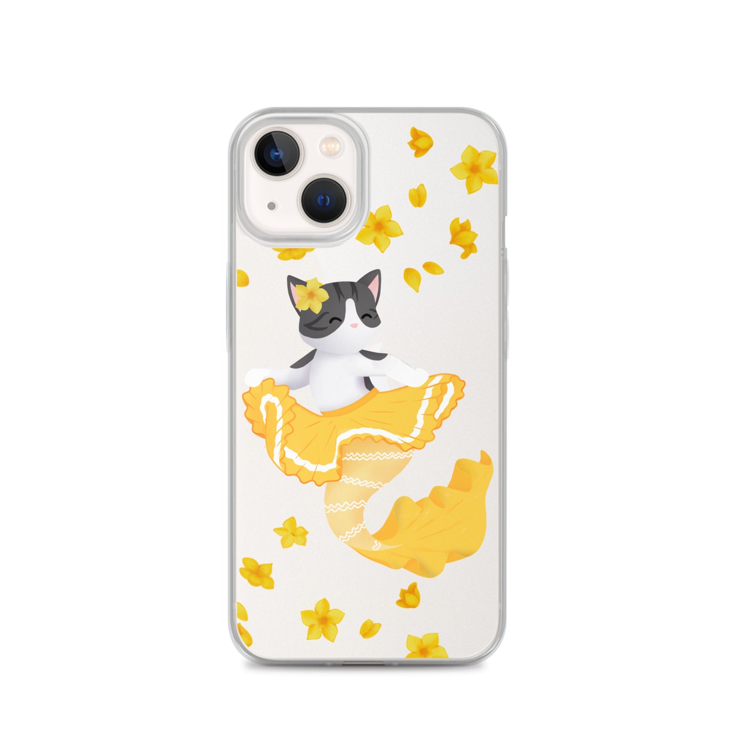 Purrmaid Scout iPhone Clear Case