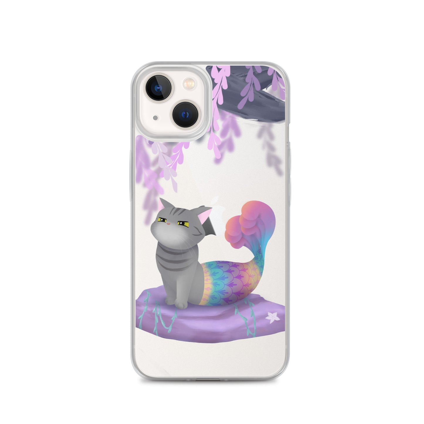 Purrmaid Dumpling iPhone Clear Case