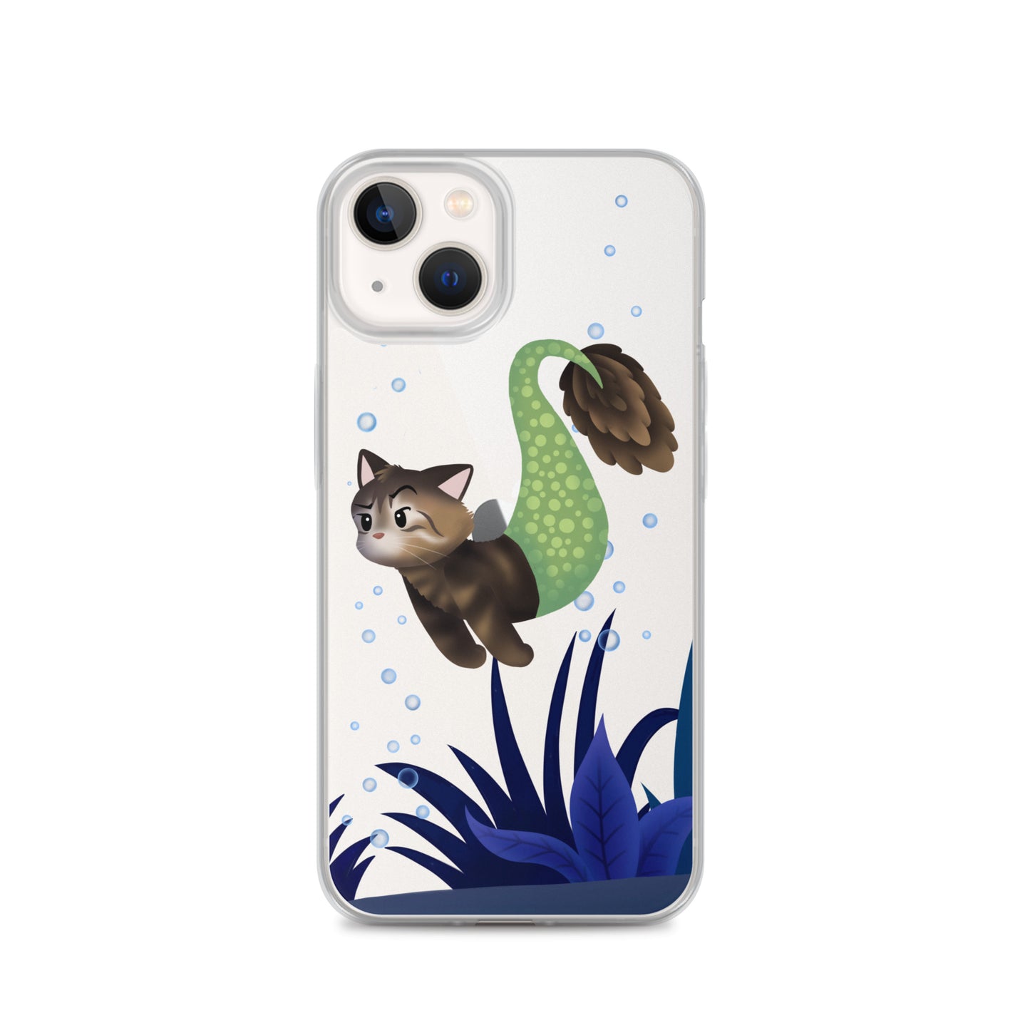 Purrmaid Merida iPhone Clear Case