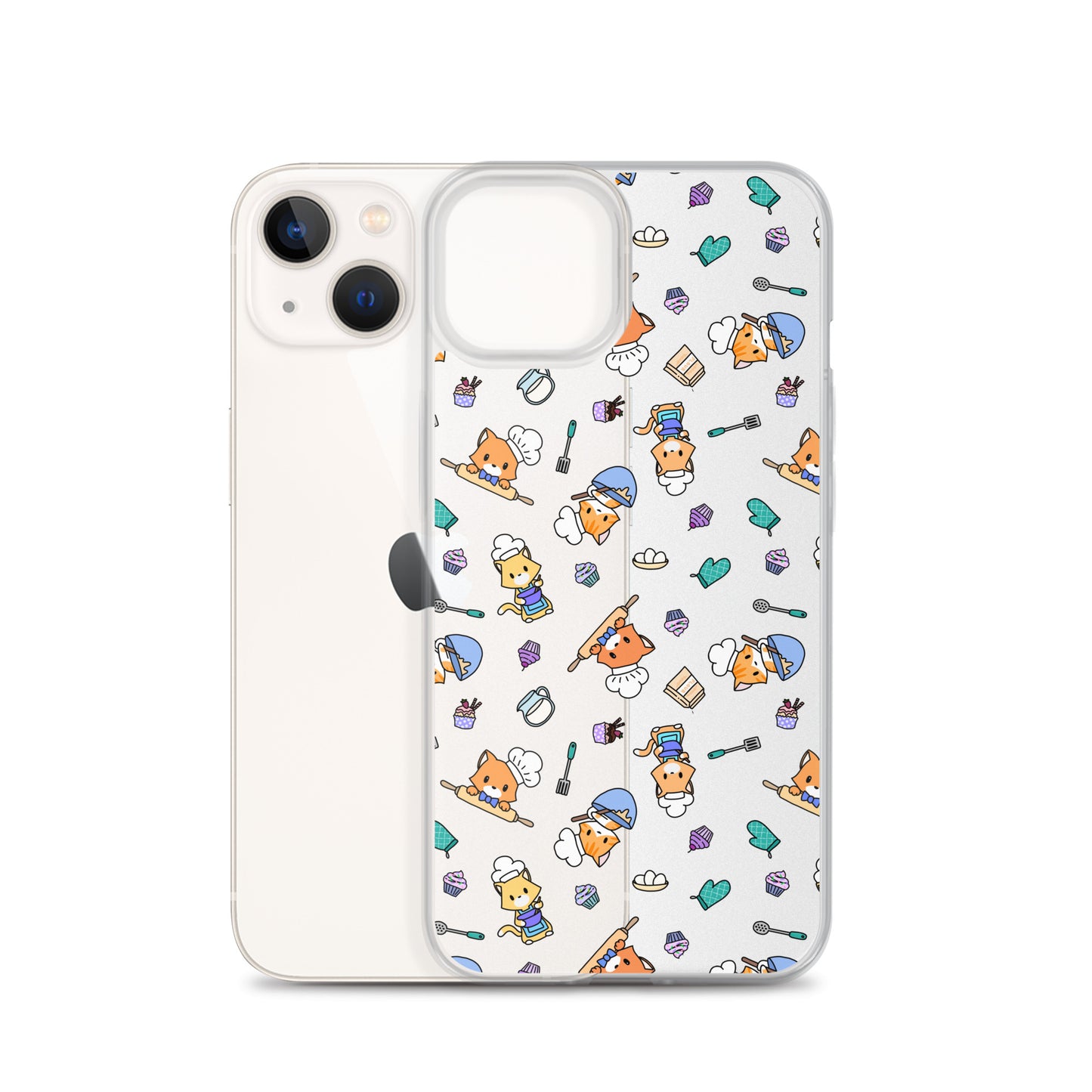 Chef Kitty iPhone Clear Case